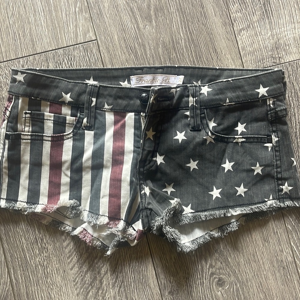 Frankie b Stars and stripes shorts